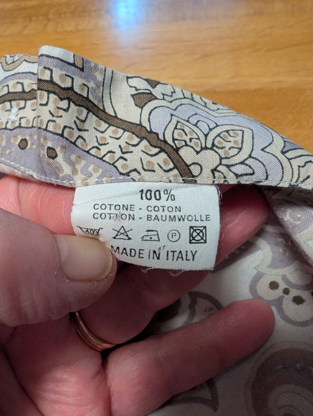 Etro Milano Men's Paisley Shirt,38 - Picture 8 of 8